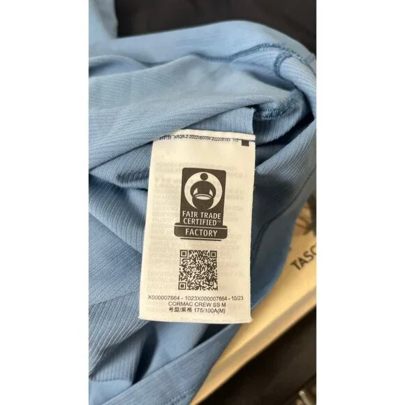 BLUE ARC'TERYX NYLON BLEND SPORTS SHIRT  M - Picture 7 of 7